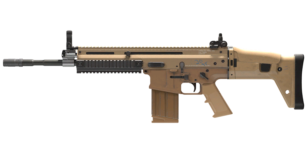 FN SCAR-17 Tactical (COD MW 2019) (AK47) v2 (Mod) for Left 4 Dead 2 